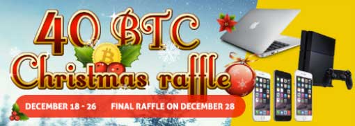 bitcasino.io christmas raffle 40 btc 2015