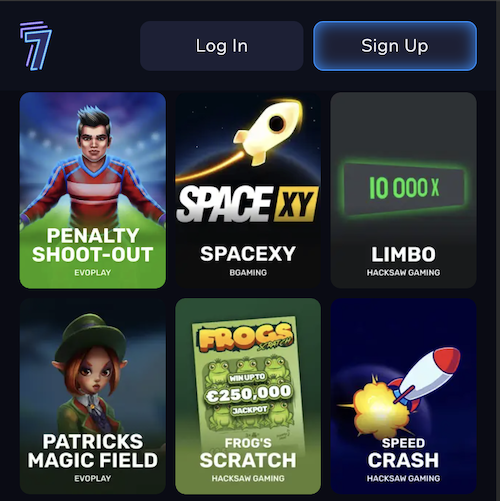 instant win games spacexy limobo speed crash game