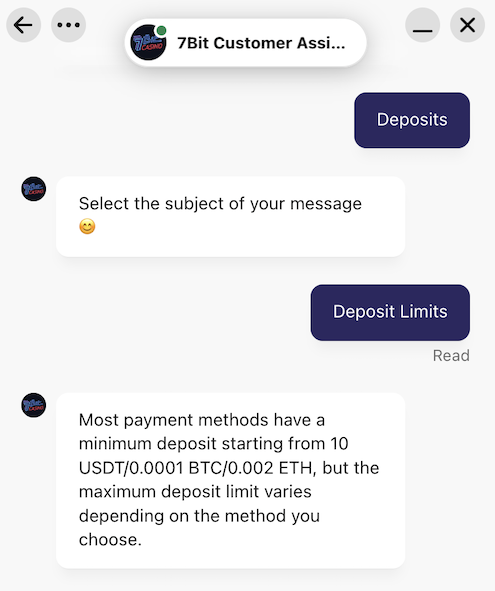 support for mobile players