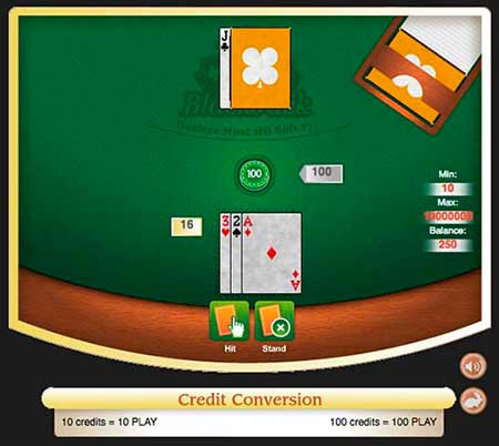 This is provably fair Bitcoin blackjack at CryptoGames.