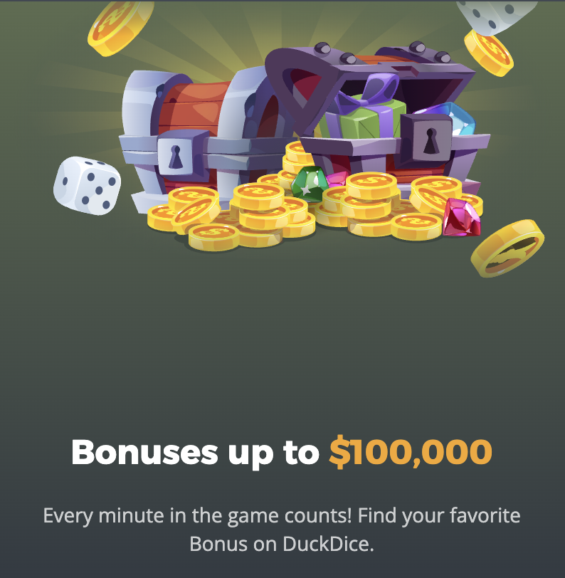 casino bonuses up to $100,000