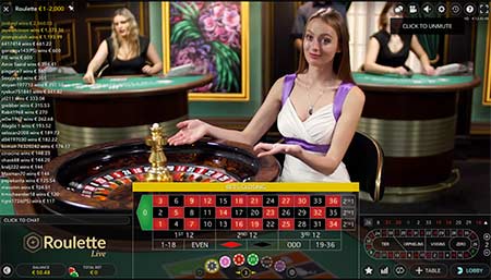 You can also play live Bitcoin roulette with live dealers. This example is live roulette by Evolution gaming from BitStarz casino.