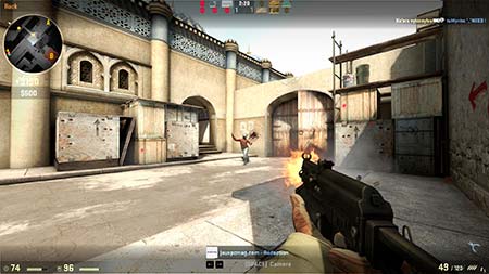 A screenshot of CS:GO (Counter-Strike: Global Offensive)