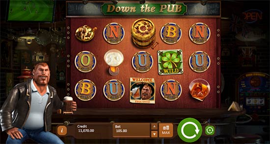Down the Pub slot game Down the Pub slot game