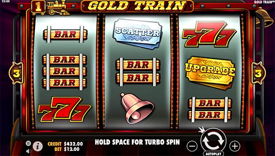 Gold Train slot game. Gold Train slot game.