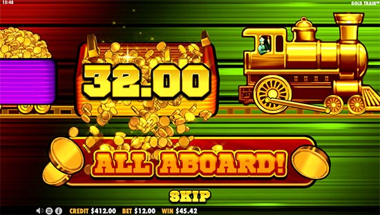 Gold Train slot bonus game. Gold Train slot bonus game.