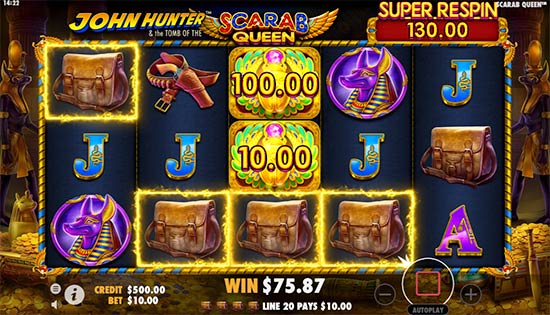 John Hunter & the Tomb of the Scarab Queen slot. John Hunter & the Tomb of the Scarab Queen slot.