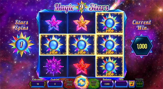 Magic Stars 9 bonus game Magic Stars 9 bonus game