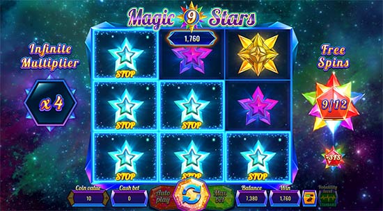 Magic Stars 9 bonus game Magic Stars 9 bonus game