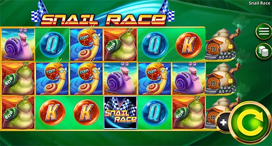 Snail Race slot from Booming Games. Snail Race slot from Booming Games.