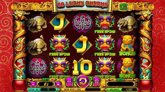 88 Lucky Charms slot by Spinomenal. 88 Lucky Charms slot by Spinomenal.