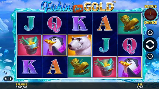 Fishin' for Gold slot by iSoftBet.