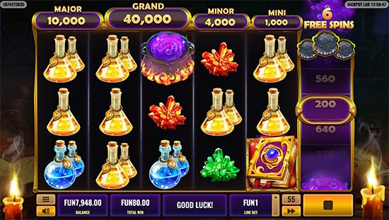 Jackpot Lab slot by Platipus. Jackpot Lab slot by Platipus.