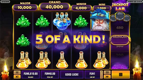 Jackpot Lab slot by Platipus. Jackpot Lab slot by Platipus.
