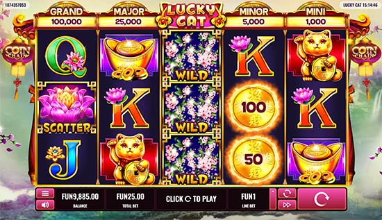 Lucky Cat slot by Platipus. Lucky Cat slot by Platipus.