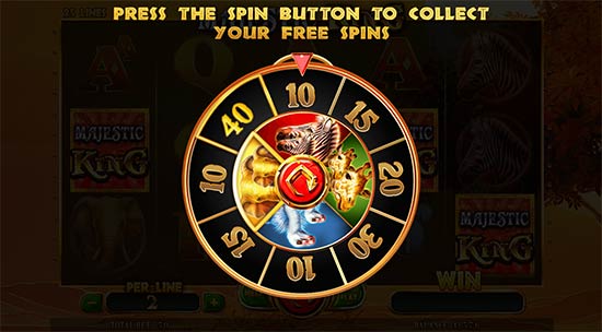 Majestic King slot by Spinomenal. Majestic King slot by Spinomenal.