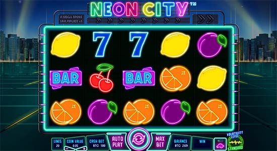 Neon City slot. Neon City slot.