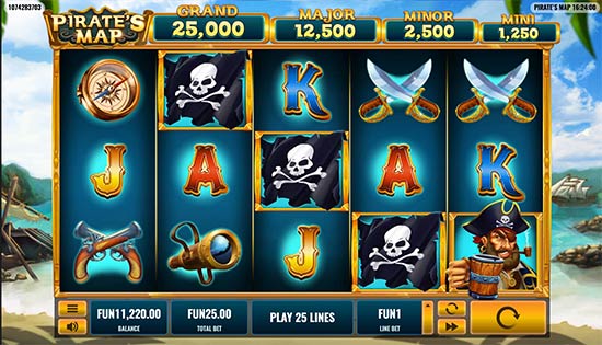 Pirate's Map slot by Platipus. Pirate's Map slot by Platipus.