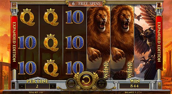 Story of Hercules slot from Spinomenal.