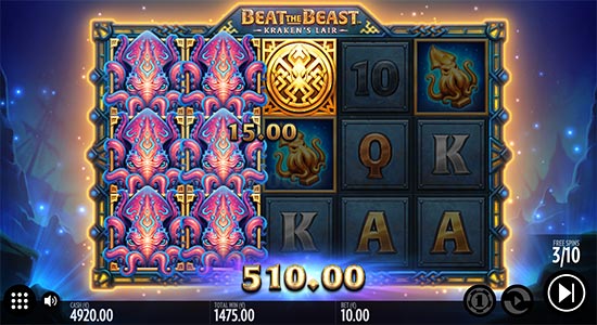 Beat the Beast Kraken's Lair slot by Thunderkick. Beat the Beast Kraken's Lair slot by Thunderkick.