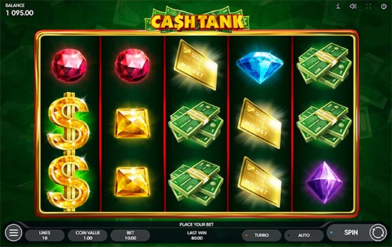 Cash Tank slot by Endorphina. Cash Tank slot by Endorphina.