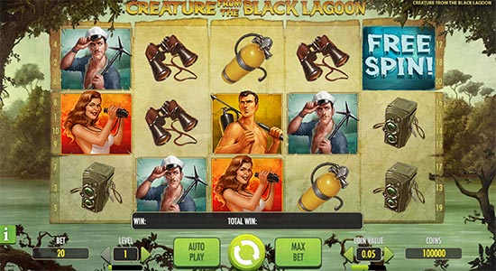 Creature from the Black Lagoon slot by NetEnt. Creature from the Black Lagoon slot by NetEnt.