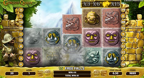 Gonzo's Quest slot by NetEnt. Gonzo's Quest slot by NetEnt.