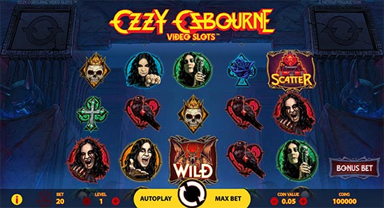 Ozzy Osbourne slot by NetEnt. Ozzy Osbourne slot by NetEnt.
