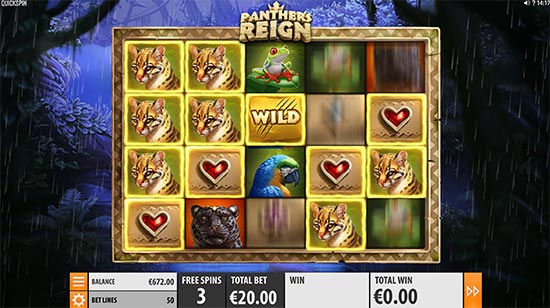 Panther's Reign slot by Quickspin. Panther's Reign slot by Quickspin.