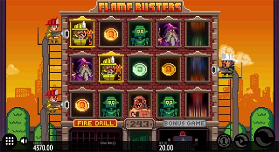 Roasty McFry and the Flame Busters slot by Thunderkick. Roasty McFry and the Flame Busters slot by Thunderkick.