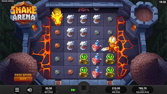Snake Arena slot by Relax Gaming. Snake Arena slot by Relax Gaming.
