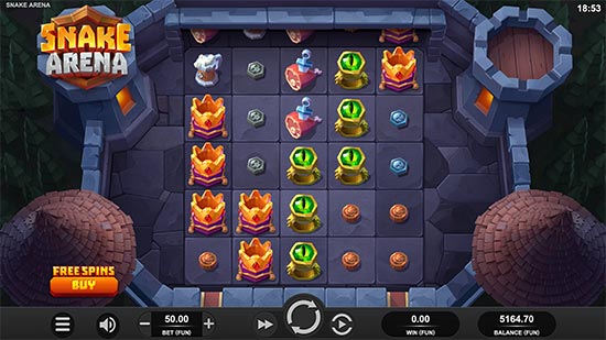 Snake Arena slot by Relax Gaming. Snake Arena slot by Relax Gaming.