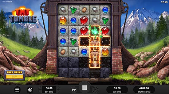 TNT Tumble slot by Relax Gaming. TNT Tumble slot by Relax Gaming.