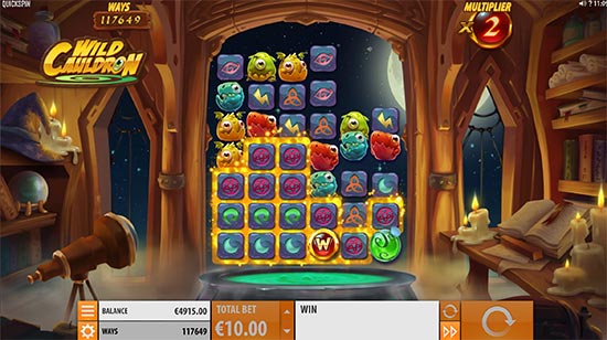 Wild Cauldron slot by Quickspin. Wild Cauldron slot by Quickspin.