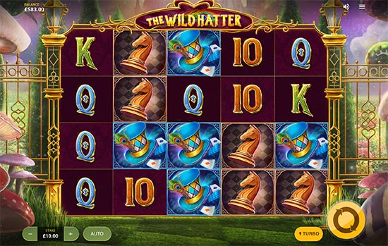 The Wild Hatter slot by Red Tiger Gaming. The Wild Hatter slot by Red Tiger Gaming.
