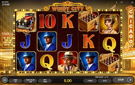 Windy City slot by Endorphina. Windy City slot by Endorphina.