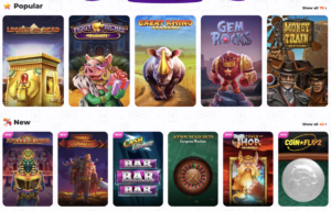 Cadabrus casino popular games