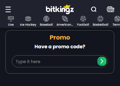bitkingz betting promo code