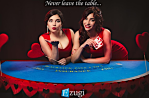 Never leave the table....Ezugi