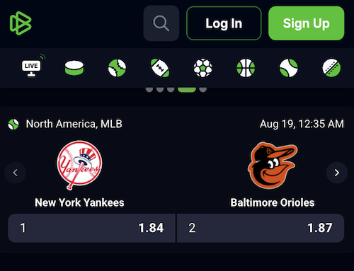 sports betting on mlb games