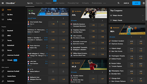 Cloudbet sportsbetting