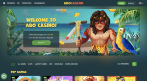 ABO crypto casino review