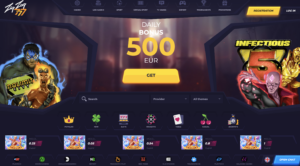 zigzag777 crypto casino homepage
