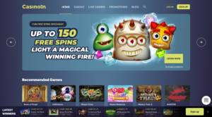 casinoin crypto casino homepage
