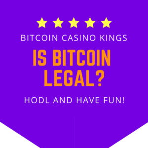 is bitcoin legal?