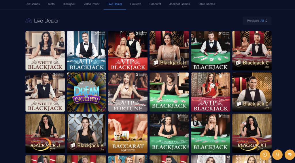 mbit casino live dealer games