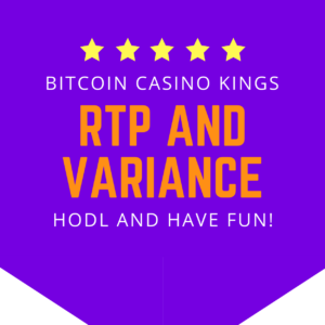 RTP and variance in gambling