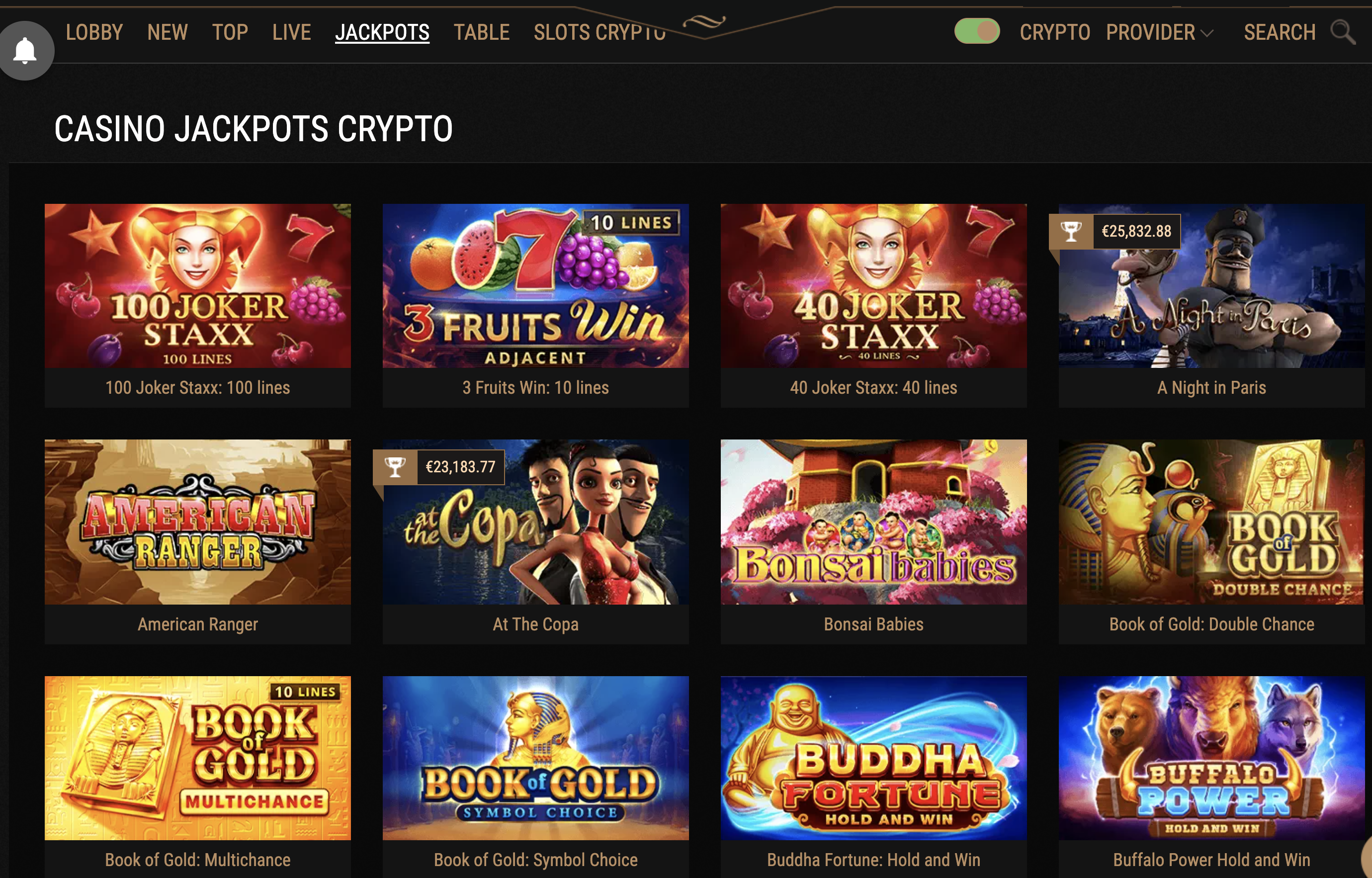 Casino Jackpots Crypto - King Billy