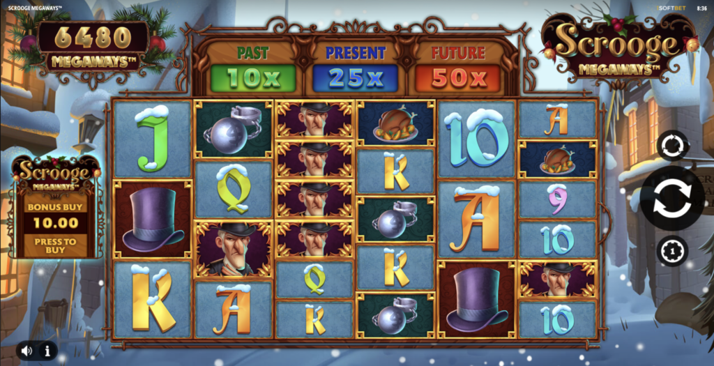 Scrooge slot from iSoftBet playable at 7BitCasino