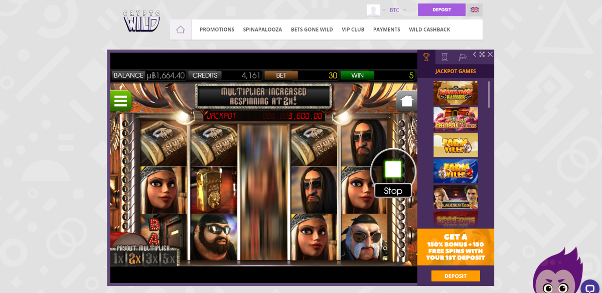 cryptowild casino free spins